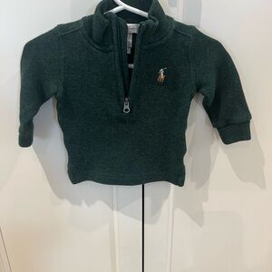 Ralph Lauren Forest Green Kids Sweater 3m